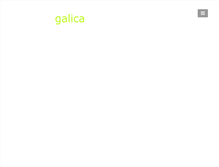 Tablet Screenshot of galica.it